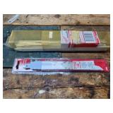 Assortment of Milwaukee Sawzall Blades