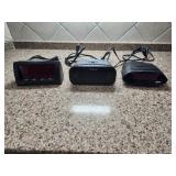 Set of 3 Alarm Clocks