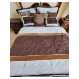 10 Piece. Queen Size Ellison Bedding