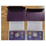 1989 & 1990 United States Proof Coins - 2 Sets