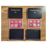 1982 United States Proof Coins - 2 Sets
