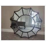Federal Style Beveled Medallion Mirror  37" Dia.