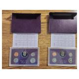 1987 United States Proof Coins - 2 Sets