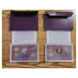 1988 United States Proof Coins - 2 Sets