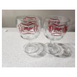 Set of 2 Miller High Life Glasses