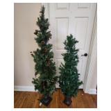 Set of 2 Christmas Tree