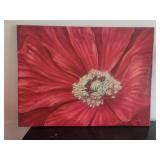 Painting of Red Flower 51x38