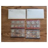 2 US Mint 1981 Uncirculated Coin Sets