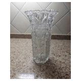 Crystal Vase  8.5"