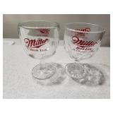 Set of 2 Miller High Life Glasses