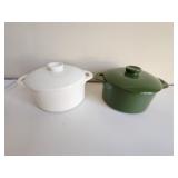 (Set of 2) 5" Covered Dishes
