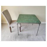 Chair & Folding Table