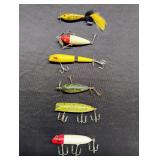 6 Vintage Fishing Lures
