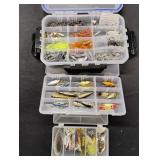 Small Fishing Lures in Boxes