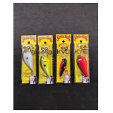 4 New Strike King KVD 2.5 Crankbaits
