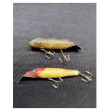 South Bend Pike Oreno and Two Oreno Lures