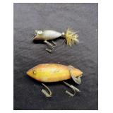 Heddon Tiny Lucky 13 and Crab Wiggle Lures