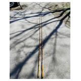 2 Long Home Made Bamboo Poles