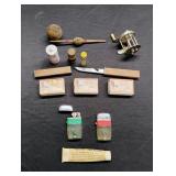Collection of Vintage Fishing Items