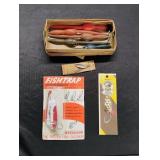 Vintage Lures in Original Packaging