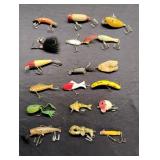 Collection of Vintage Fishing Lures