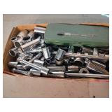 Box Full 1/2" Drive Sockets & Extensions