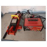 2 Ton Floor Jack & Husky Battery Charger
