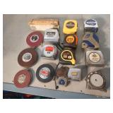 Tape Measures & Folding Wood Rulers