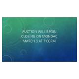 Auction Closing Time