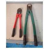 2 Sets of Bolt Cutters