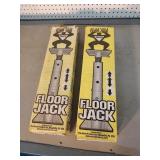 2 Akron Products Co Adjustable Floor Jack