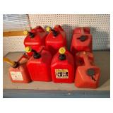 7 Gas Cans