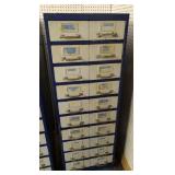 Metal Garage Storage Cabinet & Contents #2