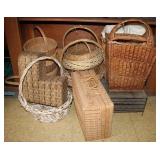 Large Vintage Basket Collection