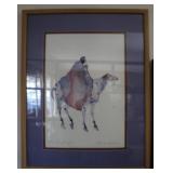 Toward the Great Mountain Carol Grigg Print Framed
