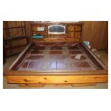 King Size Vintage Water Bed Frame +