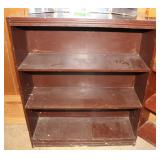 3 Shelf Wooden Bookcase w/ Pencil Sharpener