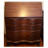 Vntg Ball & Claw Secretary Desk