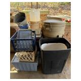 Collection of Trash Cans, Totes++
