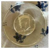 Encased 1964 Kennedy Half Dollar