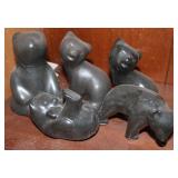 Mighty Bear Series Pigeon River Pottery Figurines