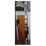 Super Shape Head Skis w/ 2 Sets of Polls