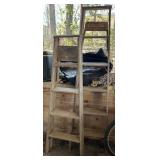 2pc Wood Ladders