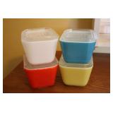 4pc Pyrex Fridgies