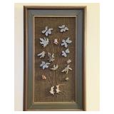 Polished Stoe Floral Art Piece