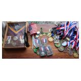 Collection of State Olympic Metals