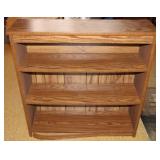 Pressboard Wood Grain Bookcase