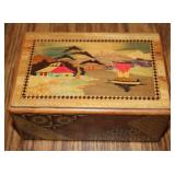 Vintage Japanese Puzzle Box
