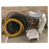 Misc Lot - Water Hoses, Stools++