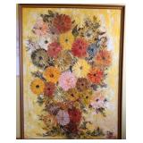 Signed Floral A/C